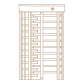 Torniquetes de Acceso de altura completa